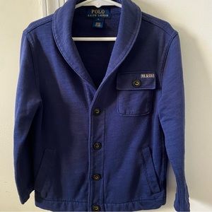 Polo Ralph Lauren Kids fleece jacket with pockets